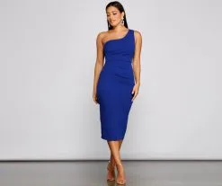 Windsor. Alessandra Formal One-Shoulder Midi Dress 54 Windsor. Alessandra Formal One-Shoulder Midi Dress -Formal Dresses Online Shop 05001 0693 1 1d45adcd debe 4ff1 accb e3743b3d4c8e 2