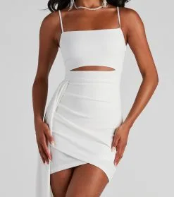 Windsor. Jaelyn Formal Cutout Short Dress 9 Windsor. Jaelyn Formal Cutout Short Dress -Formal Dresses Online Shop 05001 0888 4