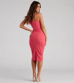 Windsor. Alessandra Formal One-Shoulder Midi Dress -Formal Dresses Online Shop 05001 0928 2 53b793b7 416c 4fc1 a2be 0227cdd9c2fc 2