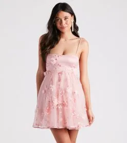 Windsor. Eden Flower Babydoll Party Dress 14 Windsor. Eden Flower Babydoll Party Dress -Formal Dresses Online Shop 05001 1533 1