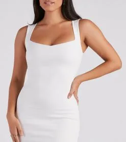 Windsor. Karlee Formal Ponte Sleeveless Midi Dress -Formal Dresses Online Shop 05001 1746 4