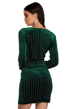 Windsor. Cassie Velvet Wrap Dress -Formal Dresses Online Shop 05001 3437 3 2e5b0003 209a 4254 94ec 84a3deefcd77