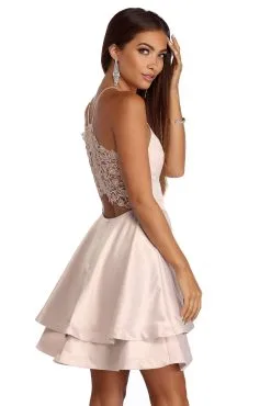 Windsor. Sheila Satin Queen Skater Dress -Formal Dresses Online Shop 05001 3901 1 a649cc98 907d 40b4 acc2 1a435c4edc6e
