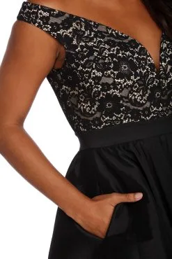 Windsor. Hayley Lace Taffeta Dress 9 Windsor. Hayley Lace Taffeta Dress -Formal Dresses Online Shop 05001 3910 4 19d0d238 fe2e 4097 ad5b 36eda2700099