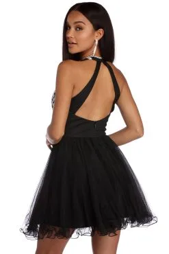 Windsor. Molly Formal Halter Tulle Dress -Formal Dresses Online Shop 05001 3919 3