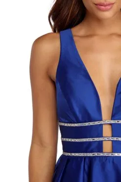 Windsor. Jana Rhinestone Glamour Satin Dress -Formal Dresses Online Shop 05001 3939 4 85907896 fdff 48d7 bf59 dab7d7323348