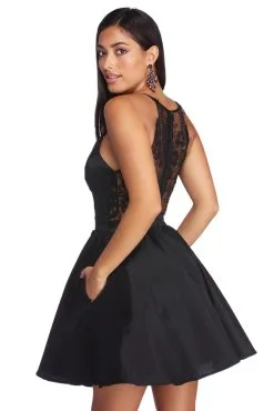 Windsor. Cheyenne Taffeta Skater Dress -Formal Dresses Online Shop 05001 3961 3