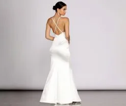 Windsor. Raelynn Satin Cross Strap Dress -Formal Dresses Online Shop 05002 0116 3 394397ee c84a 4143 bea2 67c2e30cef95 1