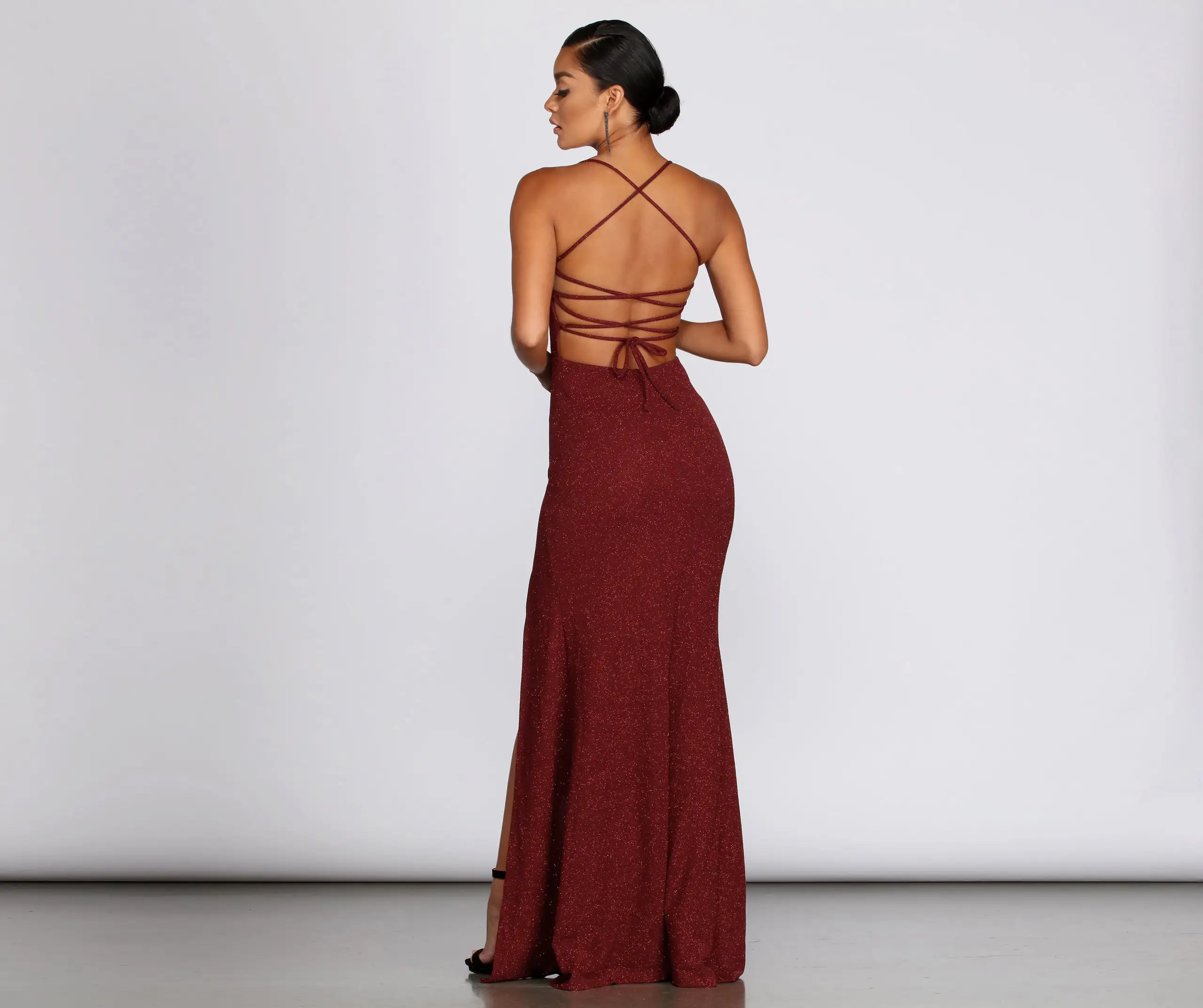 Windsor. Soraya Sparkle Knit Sweetheart Gown 4 Windsor. Soraya Sparkle Knit Sweetheart Gown - Image 2