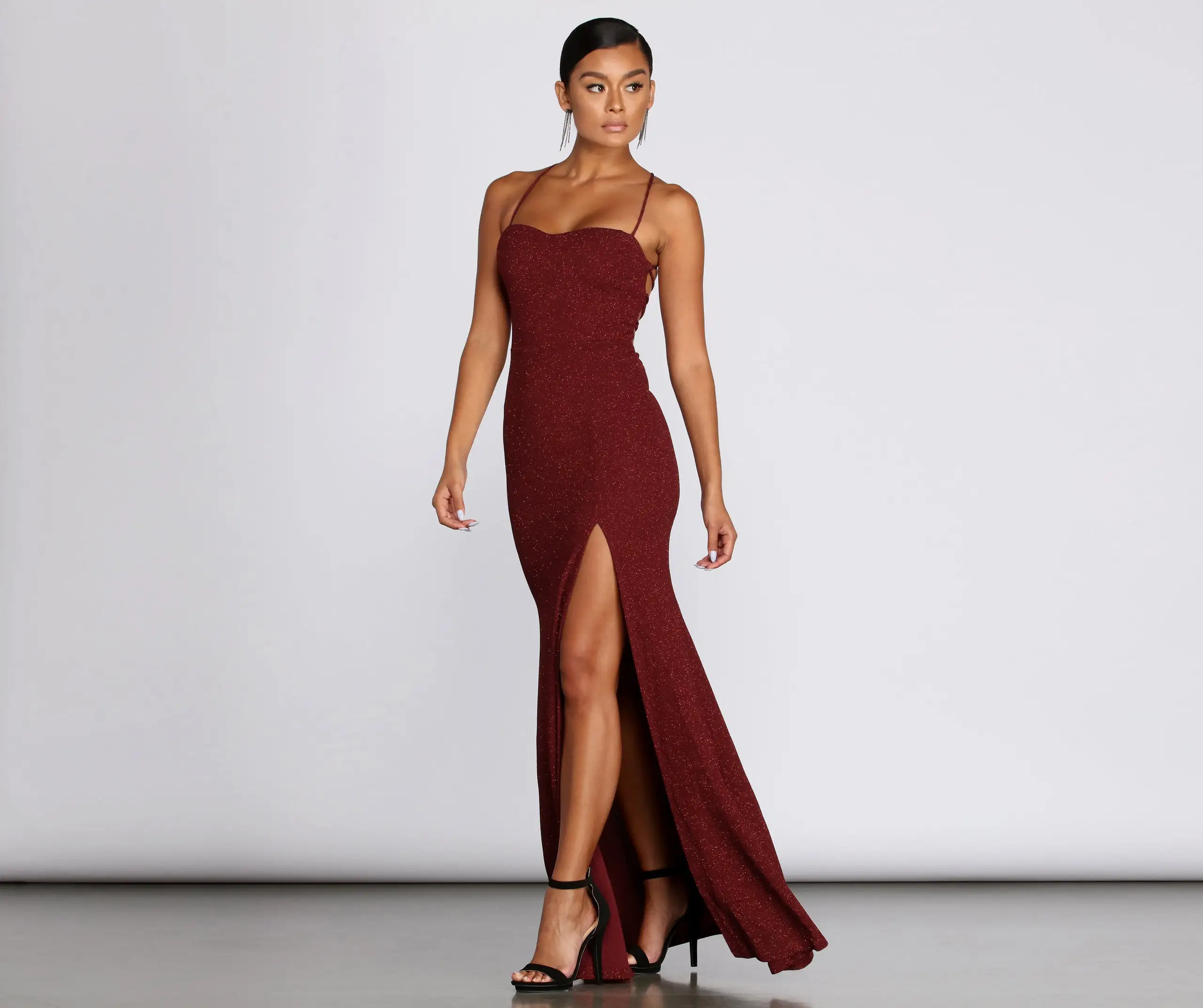 Windsor. Soraya Sparkle Knit Sweetheart Gown 6 Windsor. Soraya Sparkle Knit Sweetheart Gown - Image 4