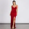 Windsor. Selma Velvet Wrap Dress