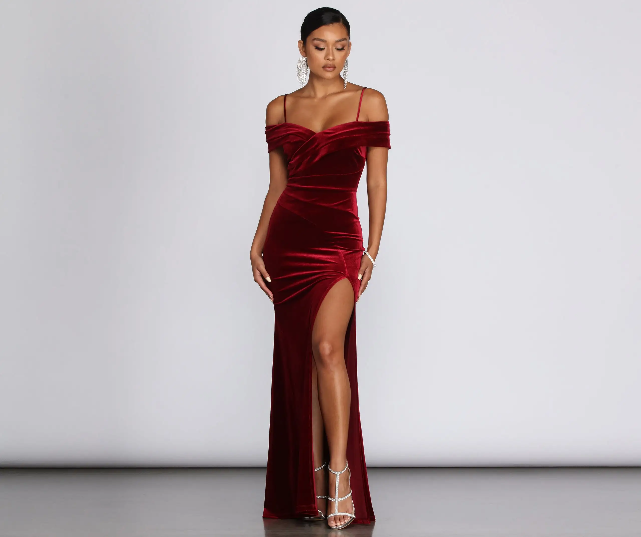 Windsor. Christiana Velvet Formal Dress 3 Windsor. Christiana Velvet Formal Dress