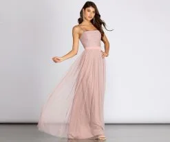 Windsor. Sharlene Tulle A-line Gown