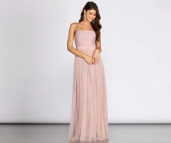 Windsor. Sharlene Tulle A-line Gown -Formal Dresses Online Shop 05002 0234 4