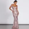 Windsor. Lilith Off-Shoulder Sequin Evening Gown -Formal Dresses Online Shop 05002 0313 1