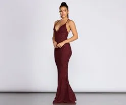 Windsor. Khloe Long Glitter Formal Gown -Formal Dresses Online Shop 05002 0370 2 1