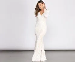 Windsor. Misha Sequin Mermaid Dress