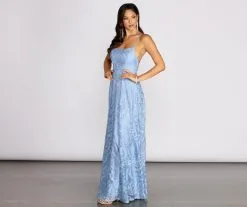 Windsor. Cicilia Embroidered Floral A-Line Dress -Formal Dresses Online Shop 05002 0577 4 1d8465a2 cc7d 4607 872f b6ddbe8416cc