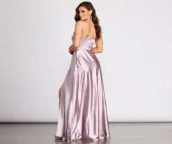 Windsor. Ryder Satin A-Line Gown -Formal Dresses Online Shop 05002 0590 2