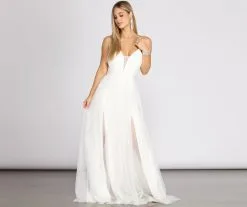 Windsor. Maxine A-Line Tulle Dress