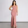 Windsor. Alia Deep V Mermaid Dress