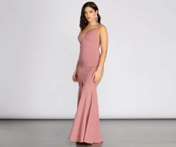 Windsor. Alia Deep V Mermaid Dress -Formal Dresses Online Shop 05002 0614 4 78c1b8e5 ca2e 4757 bc35 0bd23e4a2274