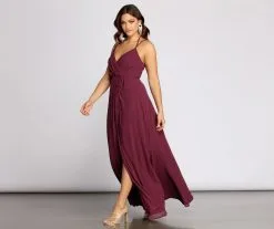 Windsor. Rylie Chiffon A-Line Gown