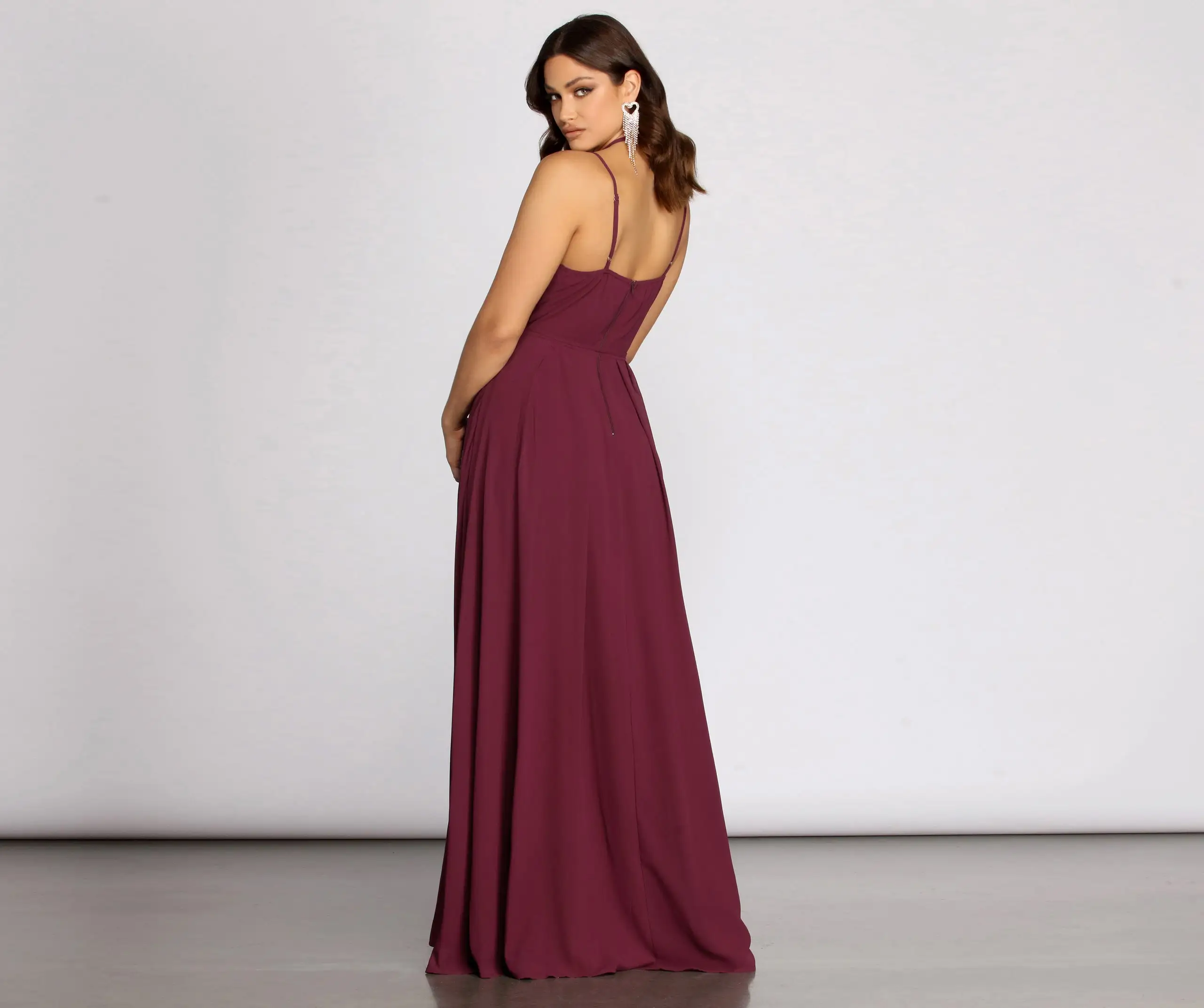 Windsor. Rylie Chiffon A-Line Gown 4 Windsor. Rylie Chiffon A-Line Gown - Image 2