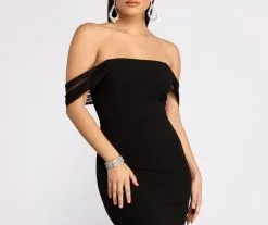 Windsor. Kalel Off The Shoulder Mermaid Dress -Formal Dresses Online Shop 05002 0651 3 1