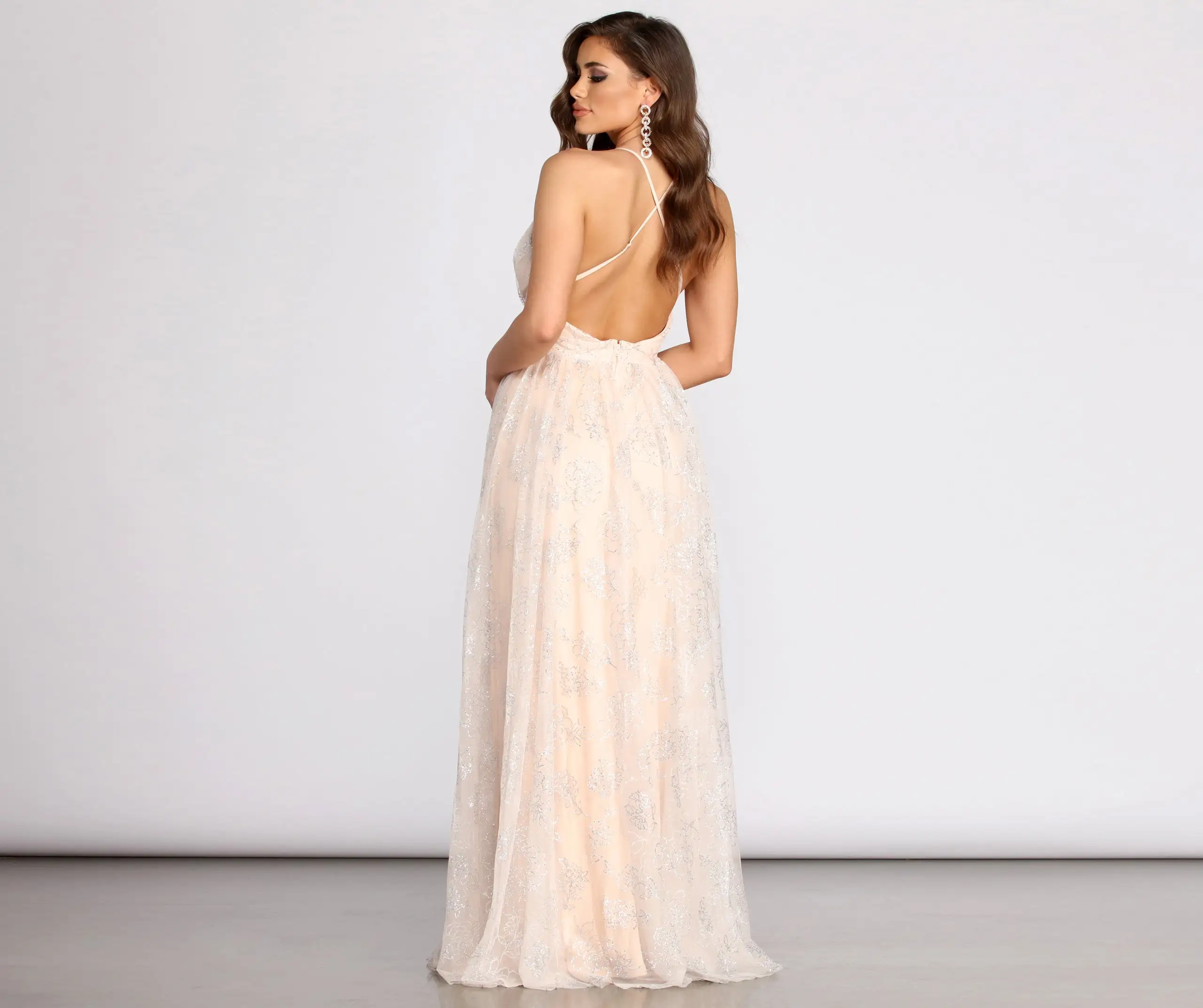 Windsor. Piper Glitter A-Line Dress 4 Windsor. Piper Glitter A-Line Dress - Image 2