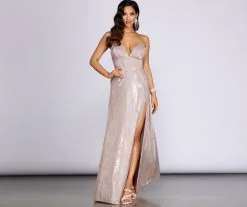 Windsor. Miranda Glitter A-Line Dress 13 Windsor. Miranda Glitter A-Line Dress -Formal Dresses Online Shop 05002 0842 4