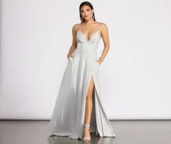 Windsor. Miranda Glitter A-Line Dress 17 Windsor. Miranda Glitter A-Line Dress -Formal Dresses Online Shop 05002 0850 4