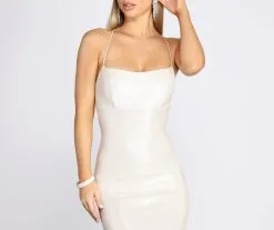 Windsor. Char Formal Lattice Glitter Dress -Formal Dresses Online Shop 05002 0898 4 1