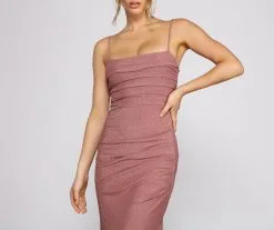 Windsor. Quinn Ruched High Slit Formal Dress -Formal Dresses Online Shop 05002 1027 4 ebe17070 f276 49c4 b1c6 51ea5e5883aa