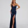 Windsor. Abigail Ruched Satin Mermaid Dress 1 Windsor. Abigail Ruched Satin Mermaid Dress -Formal Dresses Online Shop 05002 1198 1