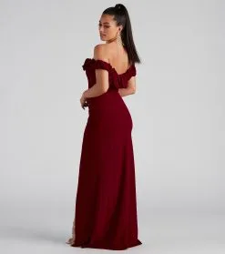 Windsor. Leslie Off-The-Shoulder Mermaid Dress -Formal Dresses Online Shop 05002 1229 2