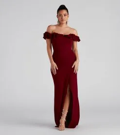 Windsor. Leslie Off-The-Shoulder Mermaid Dress -Formal Dresses Online Shop 05002 1229 3