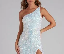 Windsor. Lyla Formal One-Shoulder Sequin Dress -Formal Dresses Online Shop 05002 1286 3 b28632f2 77c9 4b40 ab9f 8c3e640d1a05