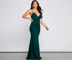 Windsor. Bianca Ruched Mermaid Formal Dress -Formal Dresses Online Shop 05002 1354 3