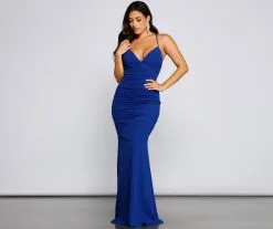 Windsor. Bianca Ruched Mermaid Formal Dress -Formal Dresses Online Shop 05002 1355 3