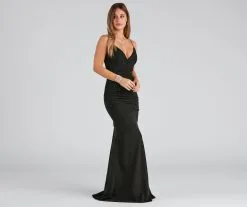 Windsor. Bianca Ruched Mermaid Formal Dress -Formal Dresses Online Shop 05002 1356 1
