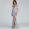 Windsor. Carter Sequin Scroll A-Line Formal Dress -Formal Dresses Online Shop 05002 1359 1