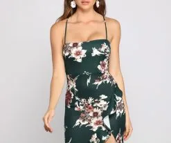 Windsor. Marianna High Slit Floral Dress 8 Windsor. Marianna High Slit Floral Dress -Formal Dresses Online Shop 05002 1374 3 57bf484c e5c4 41e5 bb21 0deee4010102