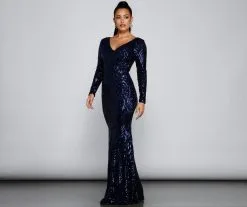 Windsor. Ireland Formal Sequin Mermaid Dress