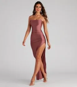 Windsor. Michelle High-Slit Formal Dress -Formal Dresses Online Shop 05002 1479 4