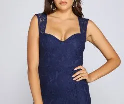 Windsor. Caroline Lace Mermaid Dress -Formal Dresses Online Shop 05002 1481 3 b4e0d5d0 53c3 4fbc 8002 188b185e8fb1