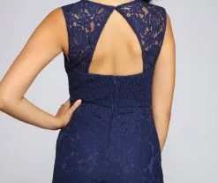 Windsor. Caroline Lace Mermaid Dress -Formal Dresses Online Shop 05002 1481 5 3bf16990 f4cd 4272 96b2 3a049b541230