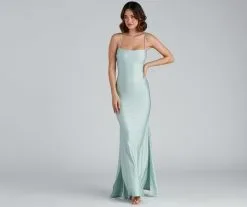 Windsor. Zendaya Lace-Up Back Mermaid Formal Dress -Formal Dresses Online Shop 05002 1487 3