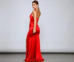 Windsor. Marina Satin Mermaid Dress 15 Windsor. Marina Satin Mermaid Dress -Formal Dresses Online Shop 05002 1571 2 f157fe5c a438 4623 890c c91e620ae865