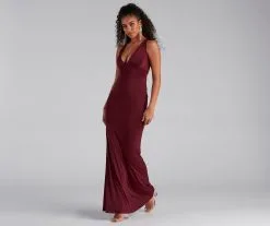 Windsor. Kelsey Halter Lace-Up Mermaid Dress 25 Windsor. Kelsey Halter Lace-Up Mermaid Dress -Formal Dresses Online Shop 05002 1576 4